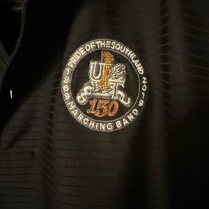 Tennessee Volunteers Divot Pride of the Southland Marching Band Black Polo M